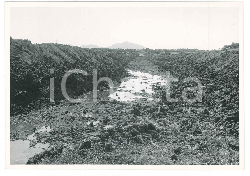 Fotografia d epoca originale 1962 SARDEGNA GALLURA Area fiume e diga del LISCIA  Cantiere Foto 4 1