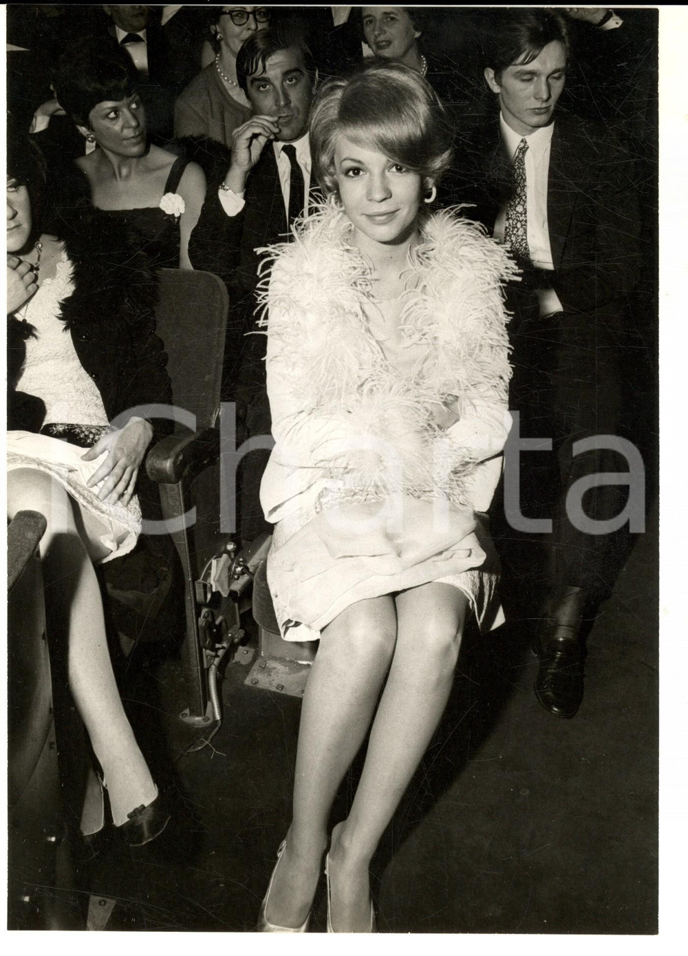 Fotografia d epoca originale 1960 ca PARIS Portrait de la soubrette Sophie Photo 1 1