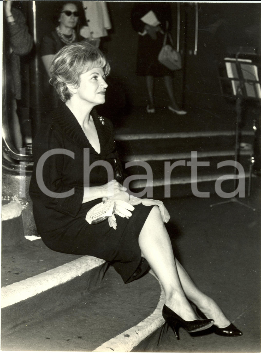 Fotografia d epoca originale 1965 ca PARIS Micheline SANDRELLE attrice Fotografia 2 1