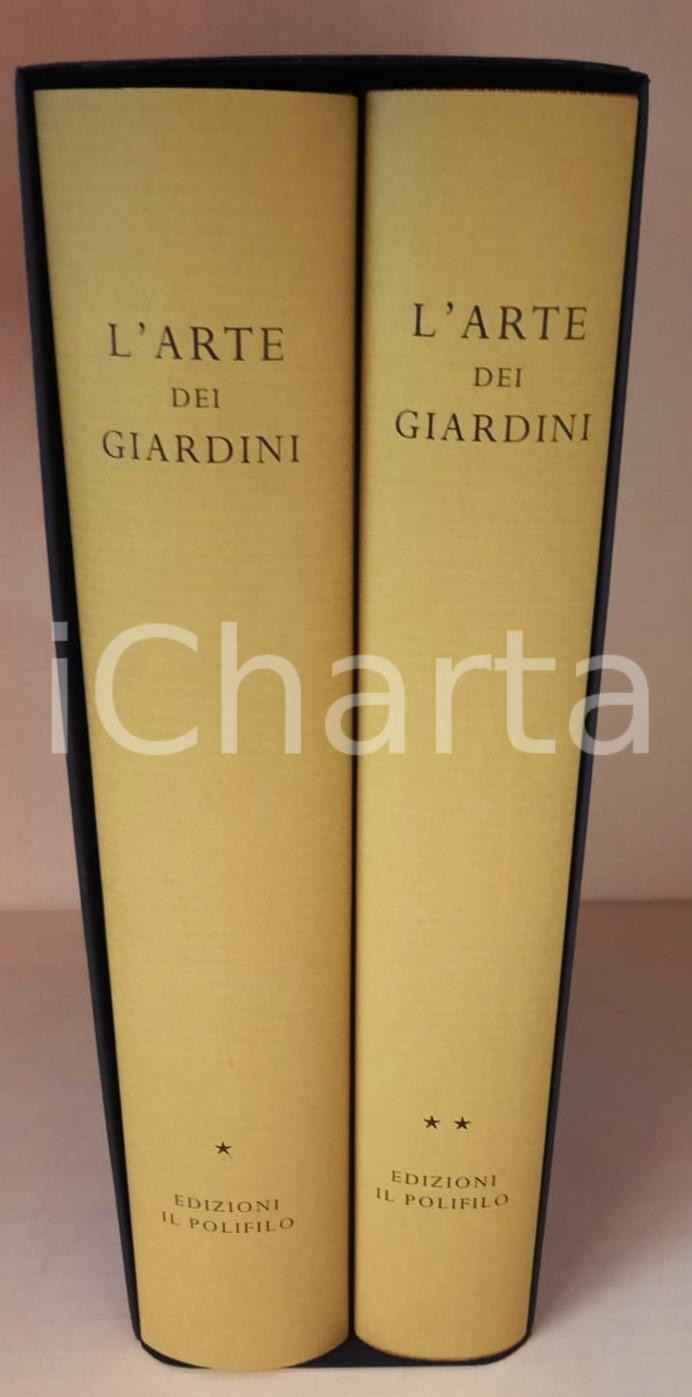 Libro, pubblicazione d epoca 2000 M. AZZI VISENTINI L arte dei giardini Edizioni Il Polifilo 2 voll. 6 1