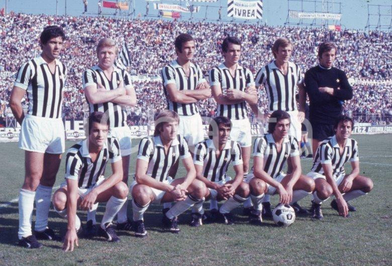 Fotografia d epoca originale JUVENTUS 1971/72 CALCIO Formazione DIAPOSITIVA ORIGINALE 2 1