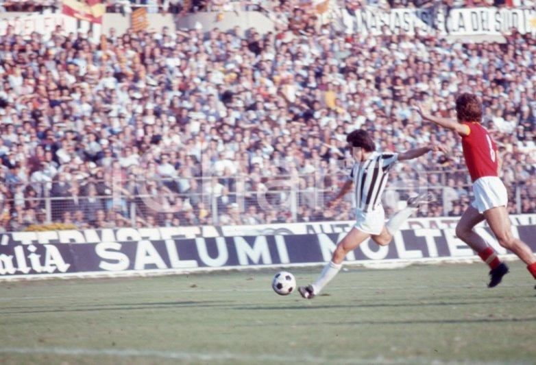 Fotografia d epoca originale JUVENTUS 1971/72 CALCIO Partita JuveCatanzaro DIAPOSITIVA ORIGINALE 9 1