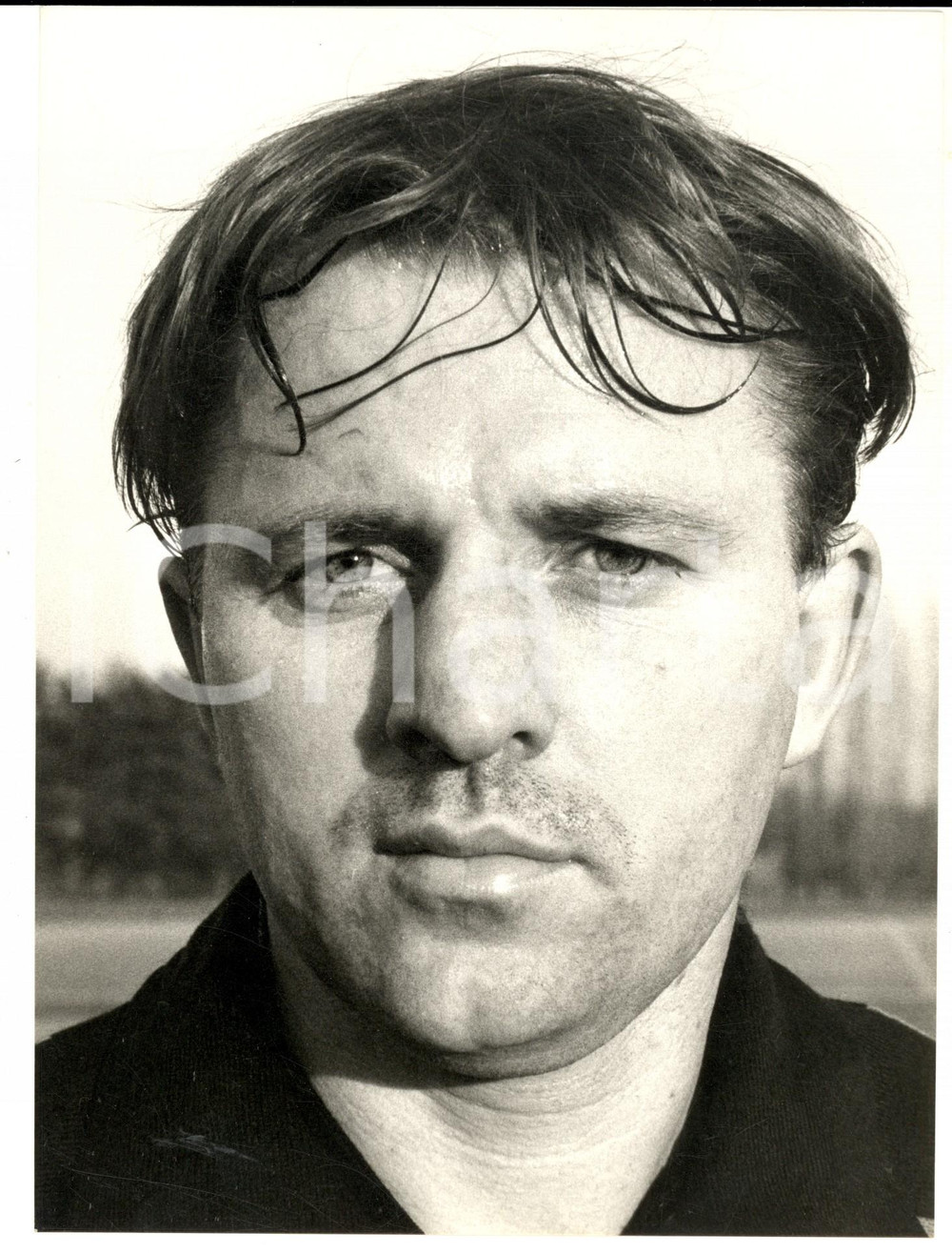 Fotografia d epoca originale 1980 ca CALCIO INTER Ritratto del giocatore KOVACEVIC Fotografia 18x24 1