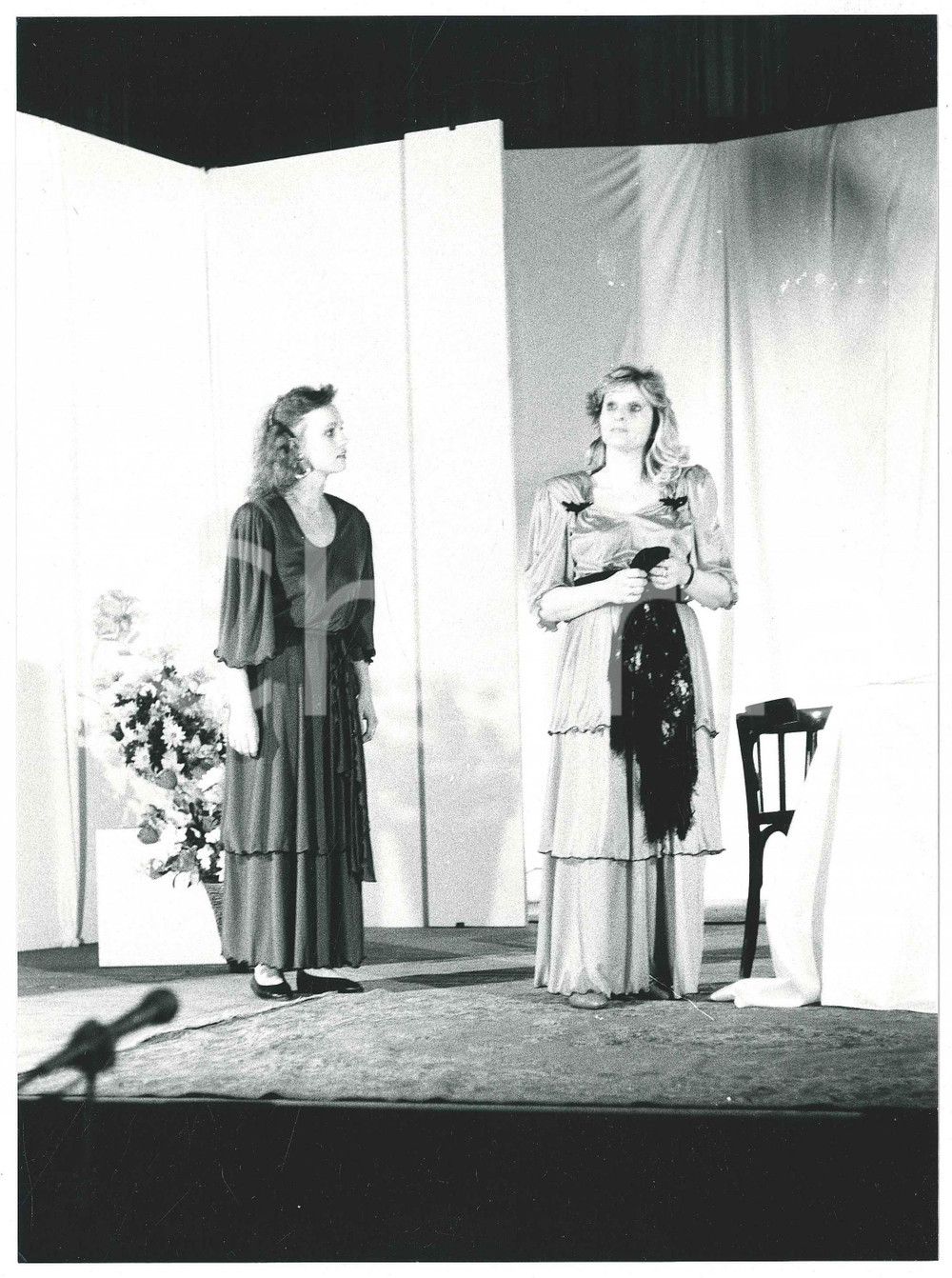 Fotografia d epoca originale 1985 SARONNO TEATRO Gruppo Palcoscenico  Spettacolo ADORABILE GIULIA Foto 12 1