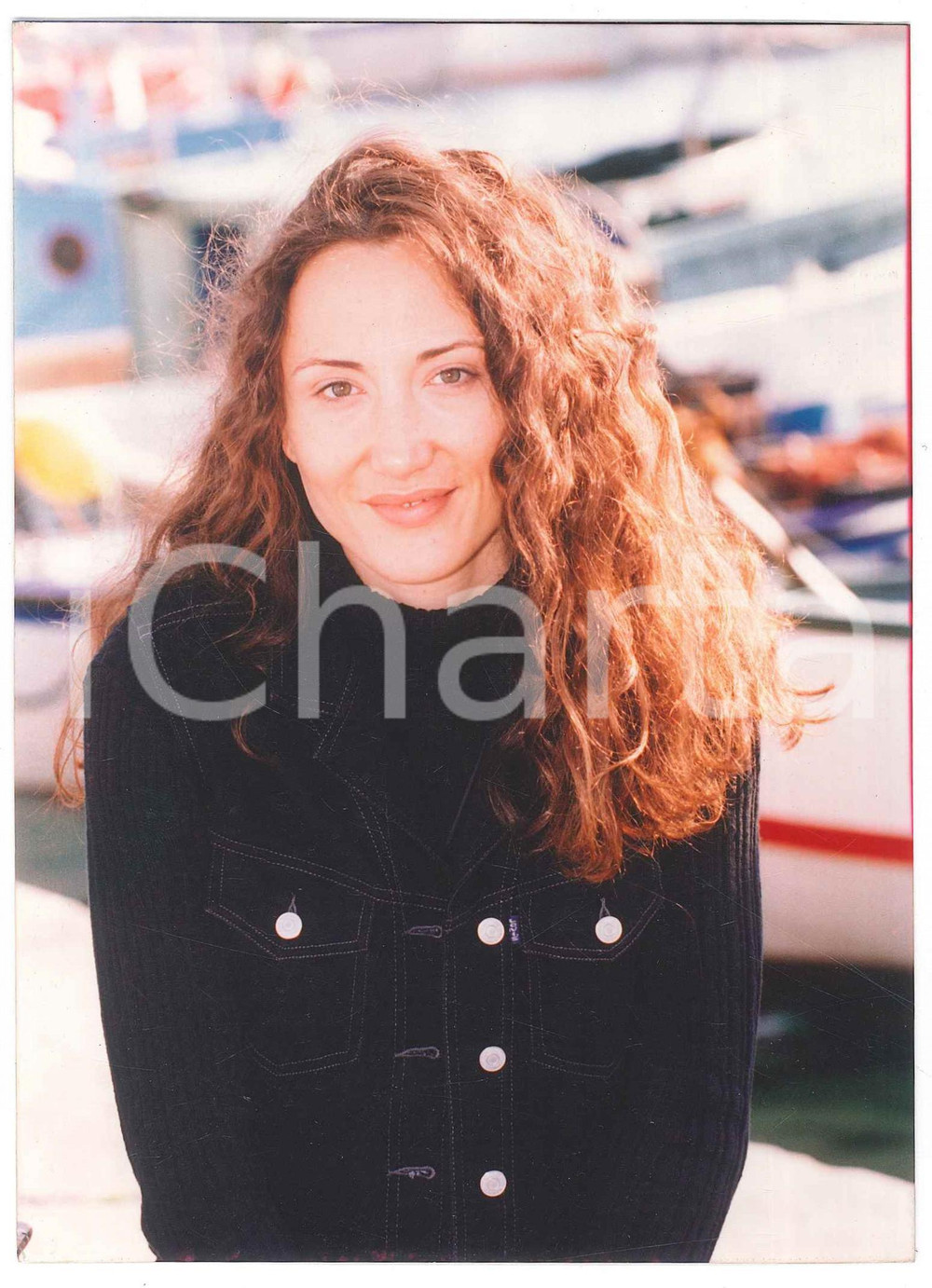 Fotografia d epoca originale 1995 ca MUSICA ITALIA Marina REI  Ritratto  Foto 13x18 cm 4 1