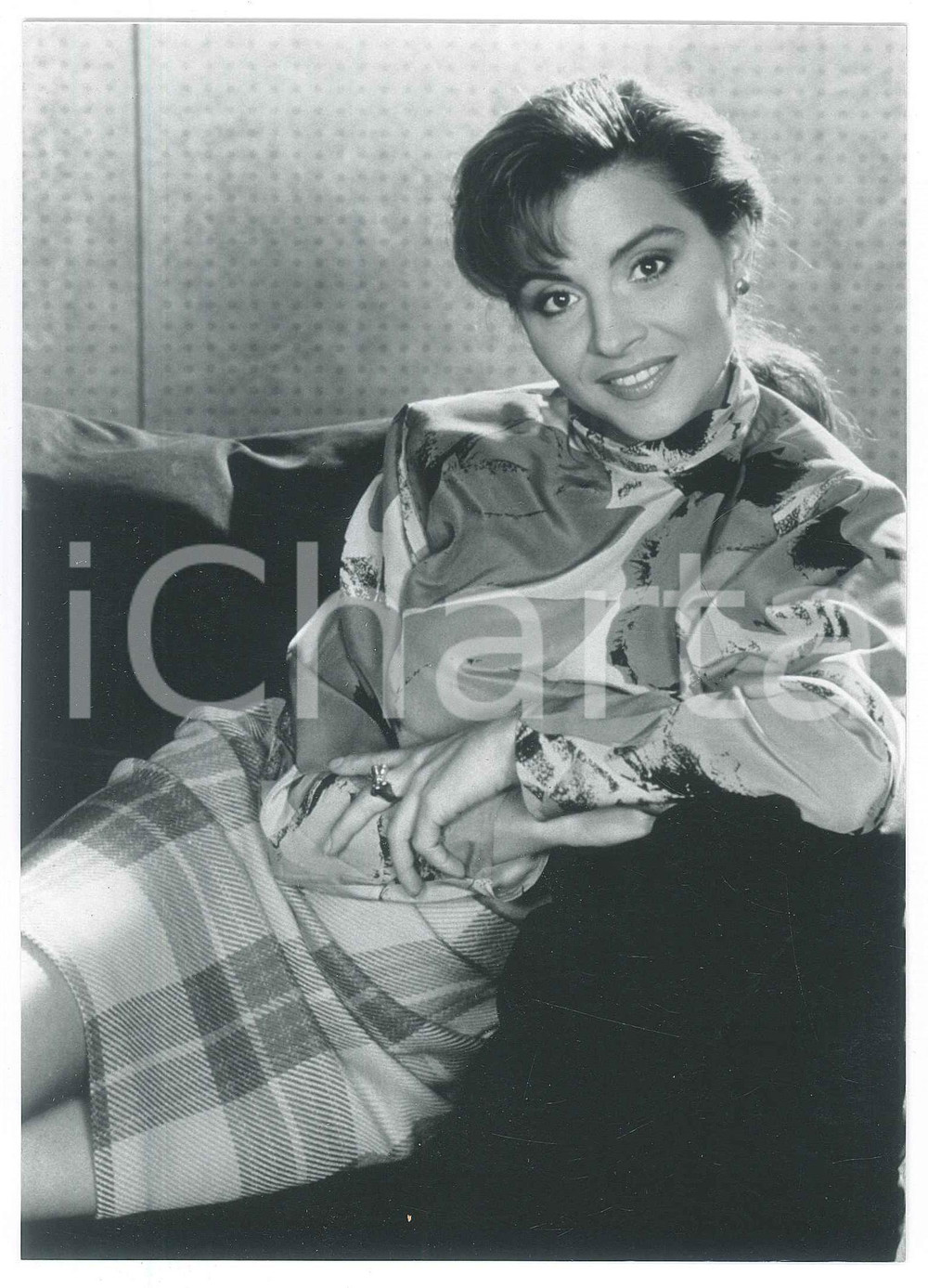 Fotografia d epoca originale 1985 ca TV ITALIA Patrizia ROSSETTI conduttrice   Ritratto Foto 2 1