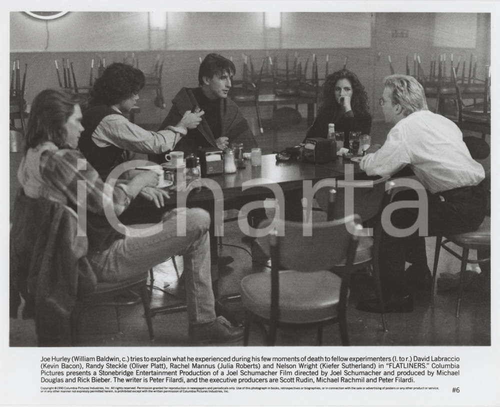 Materiale cinematografico d’epoca 1990 CINEMA Flatliners William BALDWIN Julia ROBERTS Kiefer SUTHERLAND Foto 3 1