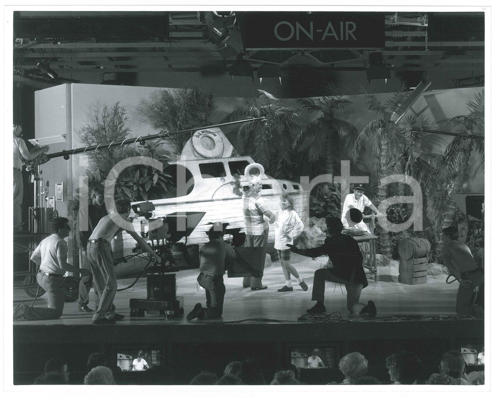 Fotografia d epoca originale 1989 DISNEY  MGM STUDIOS Gilligan s Island Returns  Photo 25x20 cm 1