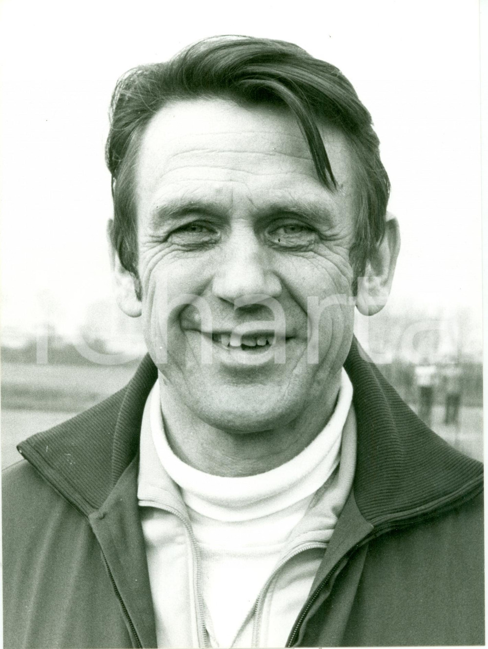 Fotografia d epoca originale 1980 ca CALCIO Nazionale OLANDA Ritratto Allenatore Jan ZWARTKRUIS Foto 3 1