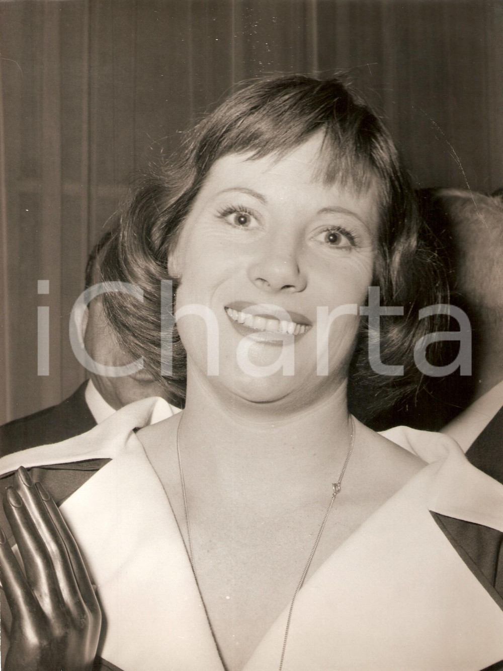 Fotografia d epoca originale 1960 PARIS Colette RENARD mostra Premio cantante dell anno Foto 3 1