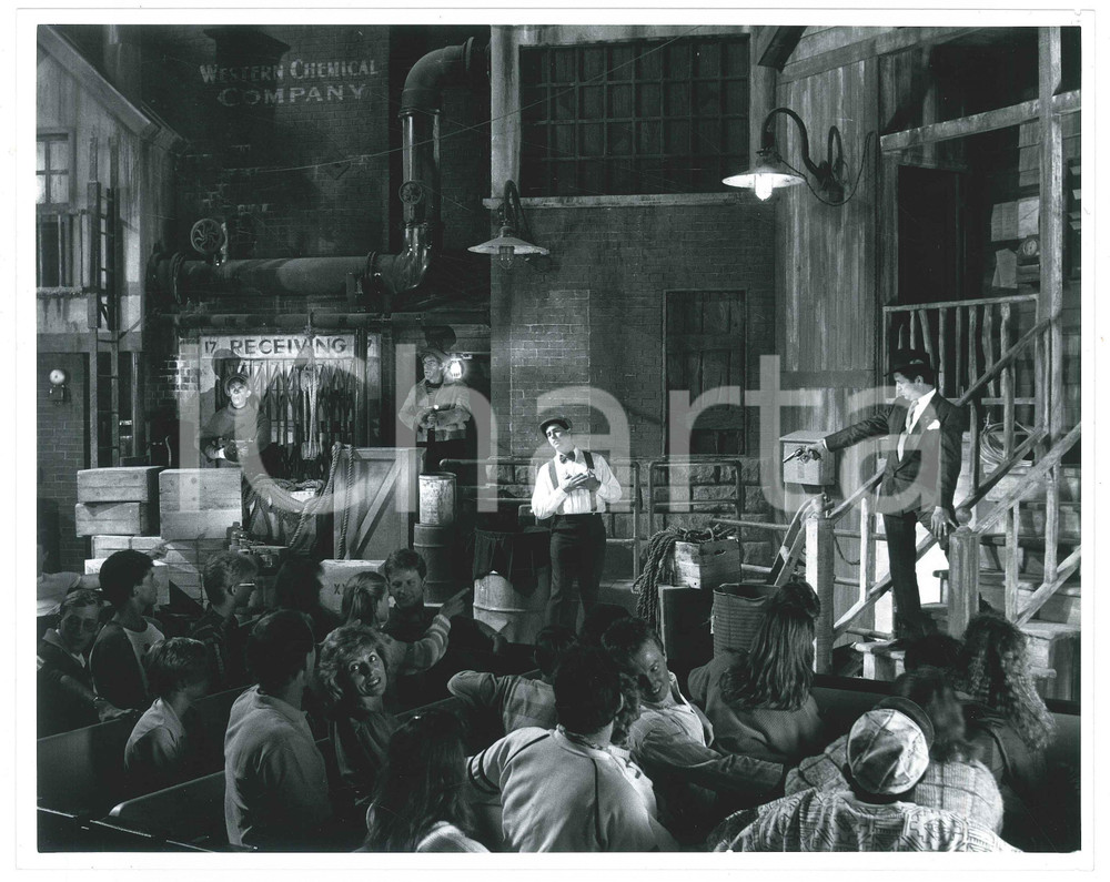 Fotografia d epoca originale 1989 DISNEY  MGM STUDIOS Great Movie Ride  Gangster movie set  Photo 25x20 cm 1