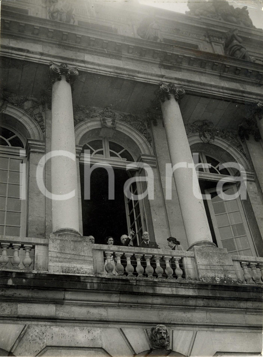 Fotografia d epoca originale 1951 PARIS Princess MARGARET SNOWDON Armand ZIWES Charles MAURICHEAUBEAUPRE 2 1