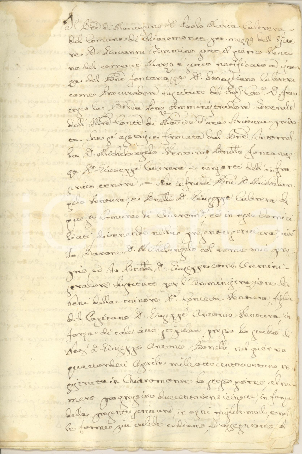 Documento originale, autentico 1822 CHIARAMONTE GULFI Cessione di credito barone VENTURA pro conte di MODICA 1