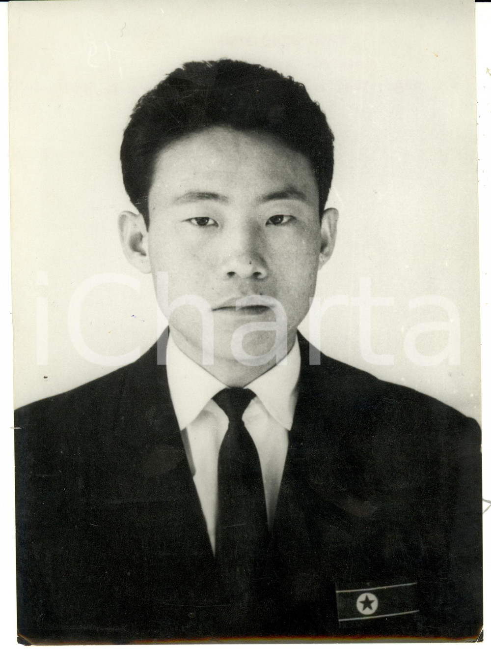 Fotografia d epoca originale 1968 COREA DEL NORD Nazionale calcio Ritratto Yang SUNG KOOK interno FOTO 1 1