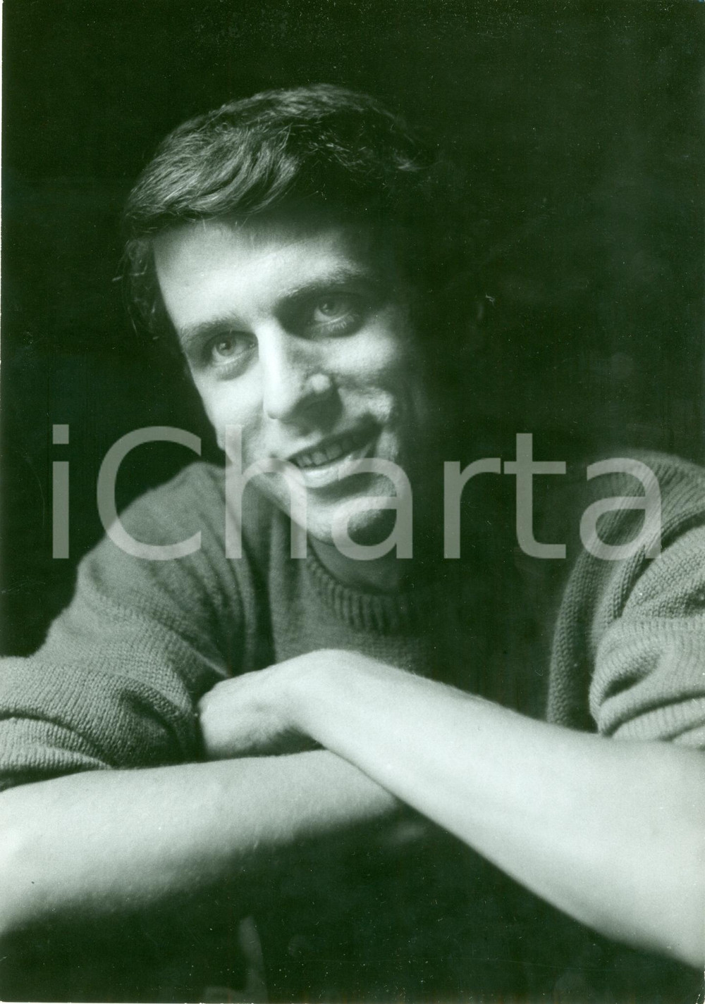 Fotografia d epoca originale 1965 ca ROMA Ritratto Alessandro QUASIMODO figlio premio NOBEL Salvatore 1