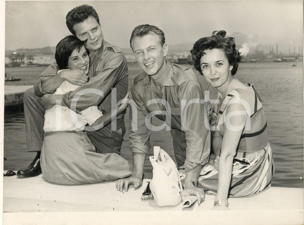 Fotografia d epoca originale 1956 CINEMA Film Altair  Antonella LUALDI Franco INTERLENGHI Jacques SERNAS 1