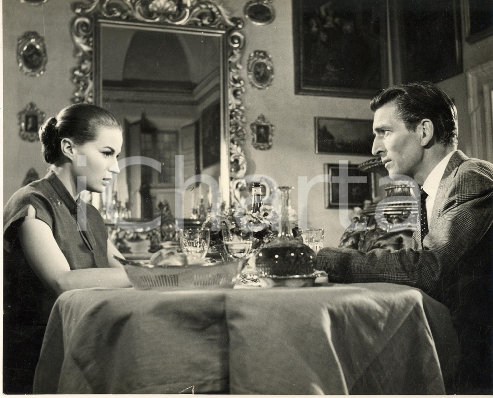 Fotografia d epoca originale 1954 CINEMA Film Mambo Robert ROSSEN  Silvana MANGANO Michael RENNIE Foto 1