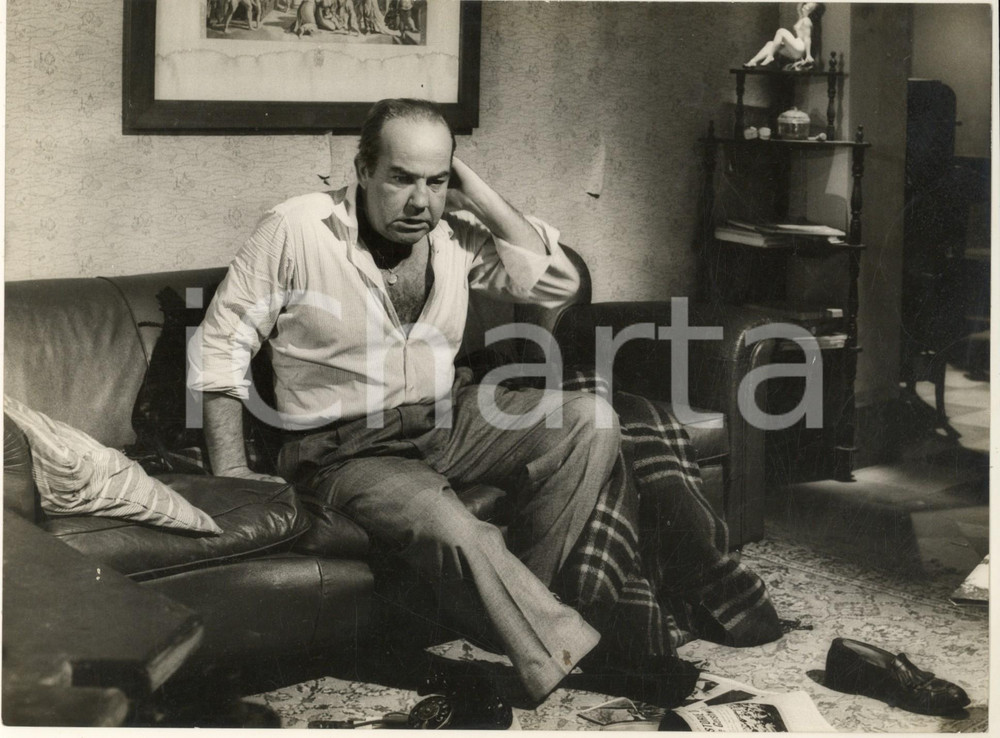 Fotografia d epoca originale 1955 CINEMA Il bidone Federico FELLINI  Broderick CRAWFORD Foto 24x18 1