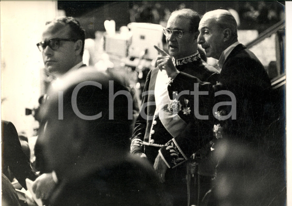 Fotografia d epoca originale 1962 ROMA CONCILIO VATICANO II Uditori laici a SAN PIETRO  Foto 30x22 1
