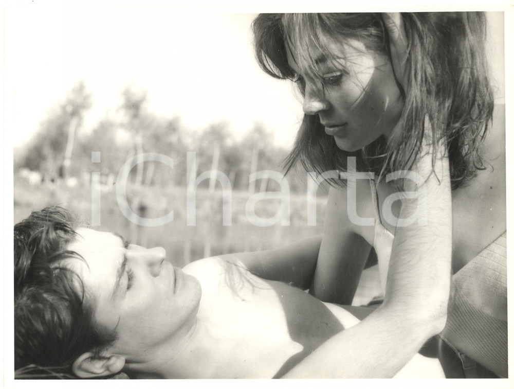 Fotografia d epoca originale 1955 CINEMA Film Gli sbandati  JeanPierre MOCKY Ivy NICHOLSON Foto 24x18 cm 1