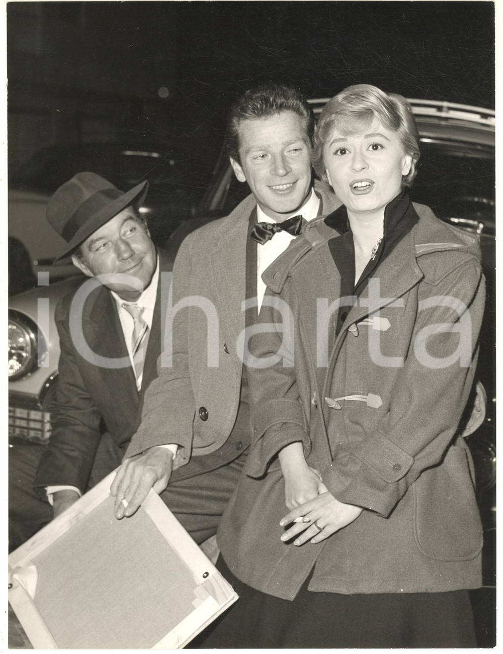 Fotografia d epoca originale 1955 Il bidone FELLINI  Broderick CRAWFORD Richard BASEHART Giulietta MASINA 1