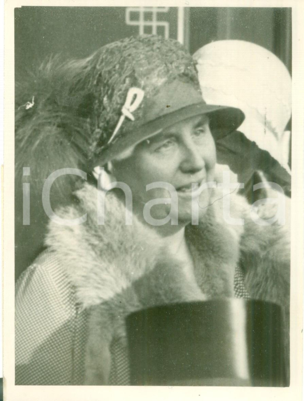 Fotografia d epoca originale 1939 DEN HAAG Guglielmina d OLANDA riceve Leopoldo III per discutere di pace 3 1