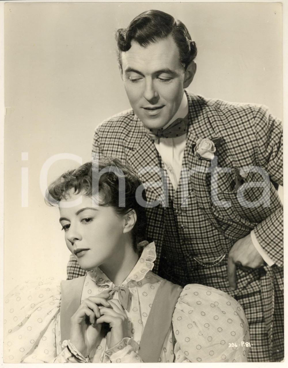 Fotografia d epoca originale 1952 CINEMA The Importance of Being Earnest  Dorothy TUTIN Michael DENISON 1