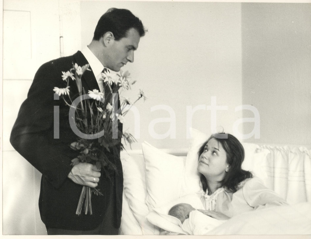 Fotografia d epoca originale 1966 CINEMA Film Mahlzeiten  L insaziabile  Georg HAUKE Heidi STROH Photo 1