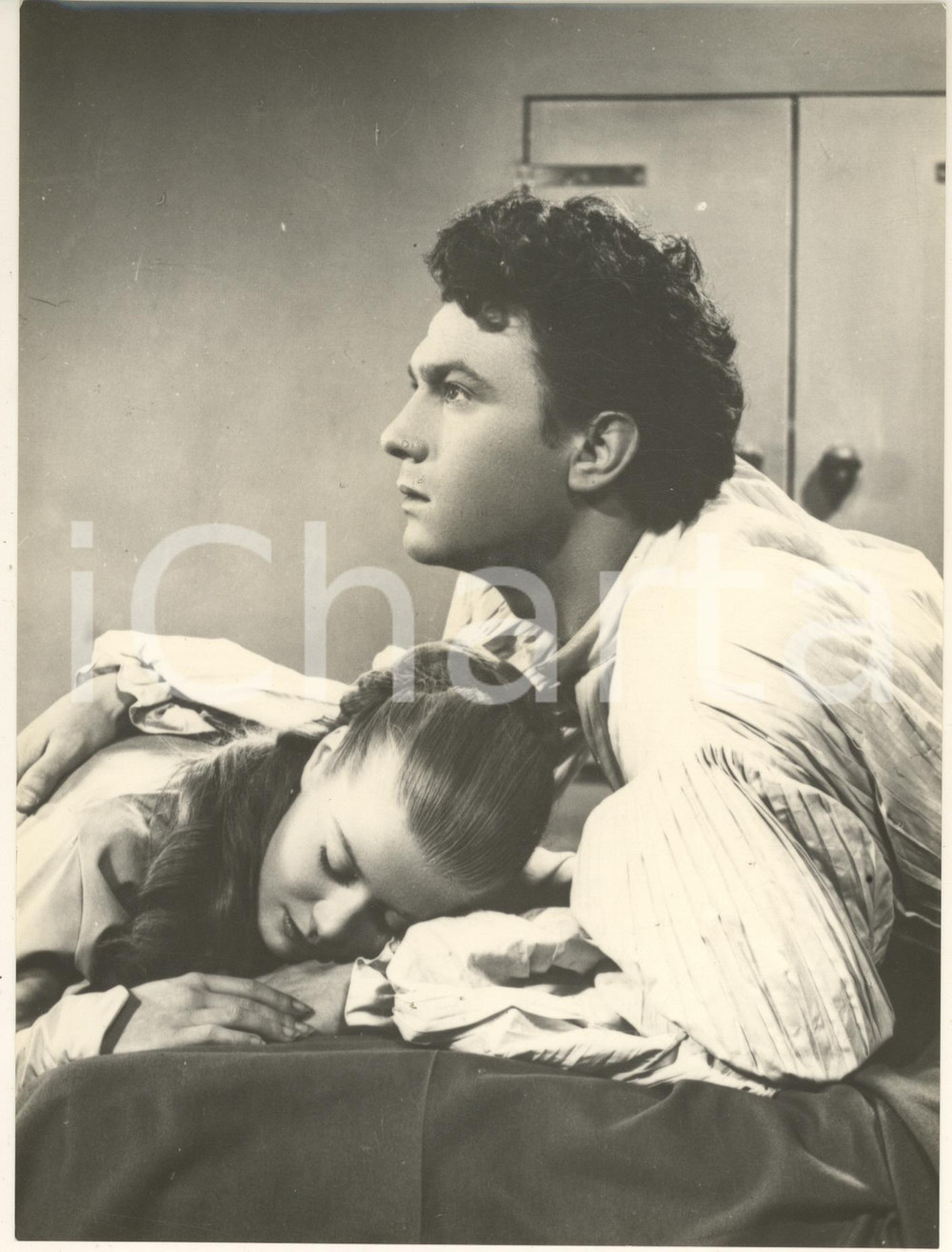 Fotografia d epoca originale 1954 CINEMA Giulietta e Romeo  Laurence HARVEY Susan SHENTALL Foto 1