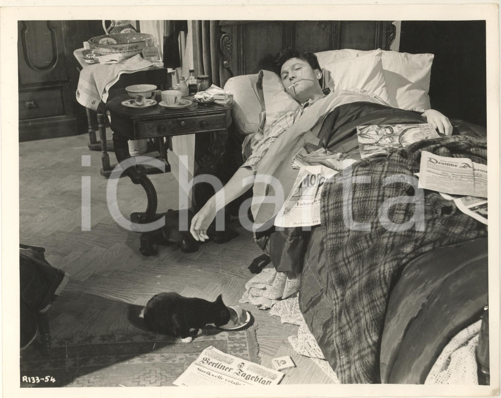 Fotografia d epoca originale 1955 CINEMA I Am a Camera  Laurence HARVEY as Christopher Isherwood Photo 1