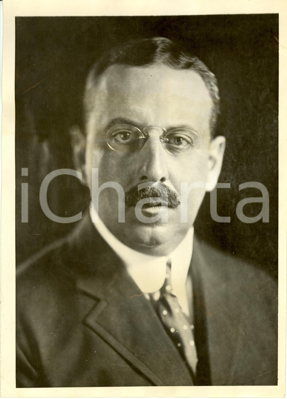 Fotografia d epoca originale 1931 NEW YORK Albert Henry WIGGIN Chairman CHASE NATIONAL BANK Photo 2 1