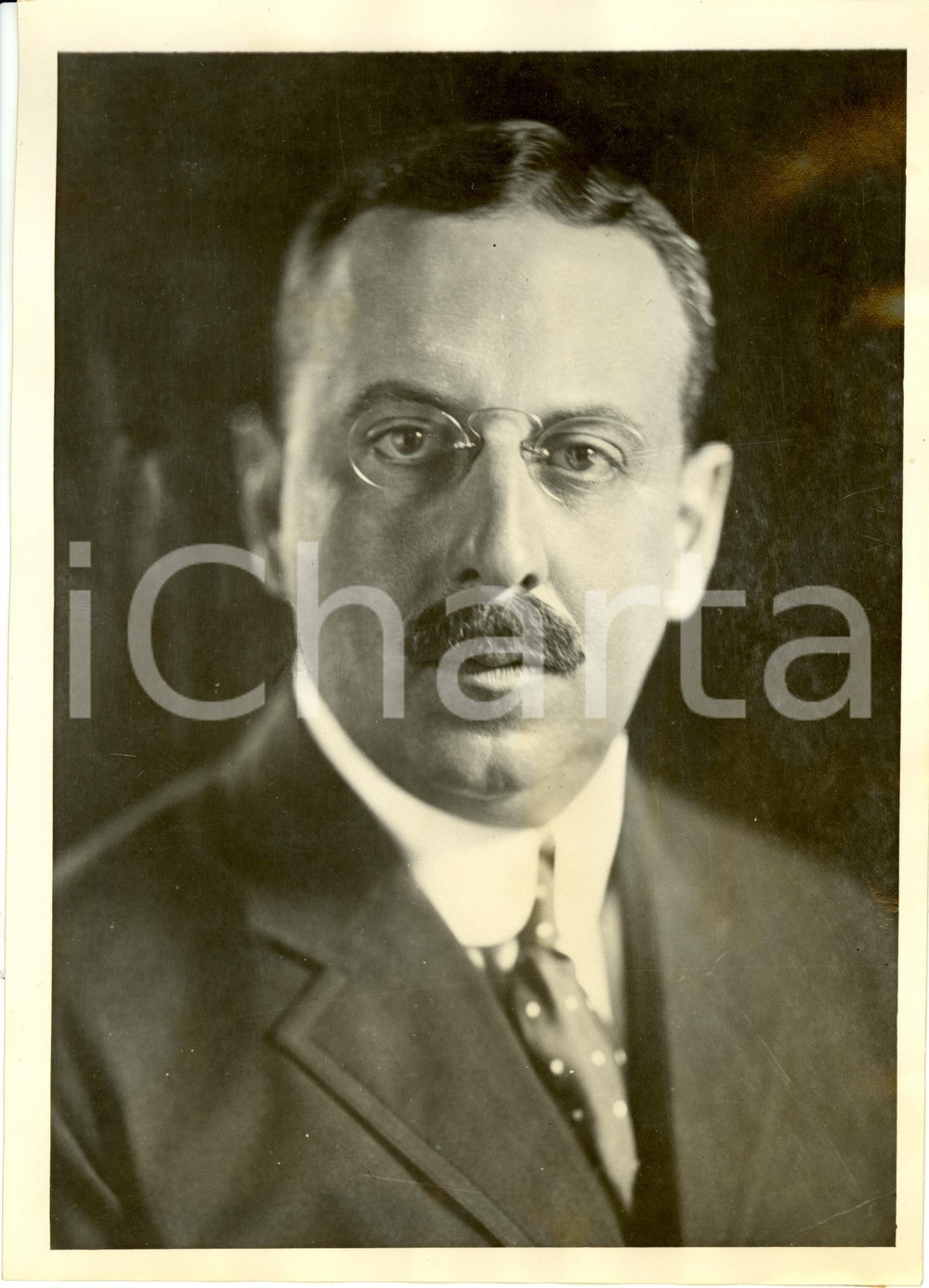 Fotografia d epoca originale 1931 NEW YORK Albert Henry WIGGIN Chairman CHASE NATIONAL BANK Photo 3 1