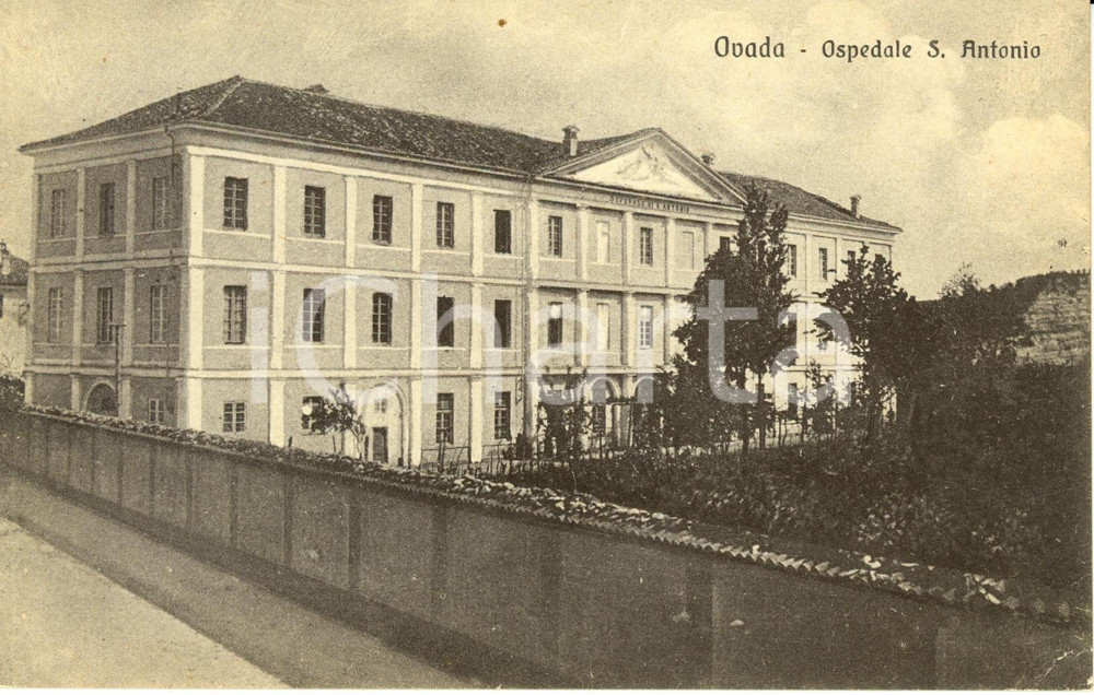 Cartolina originale da collezione 1925 ca OVADA AL L ospedale di SANT ANTONIO Cartolina FP NV 1