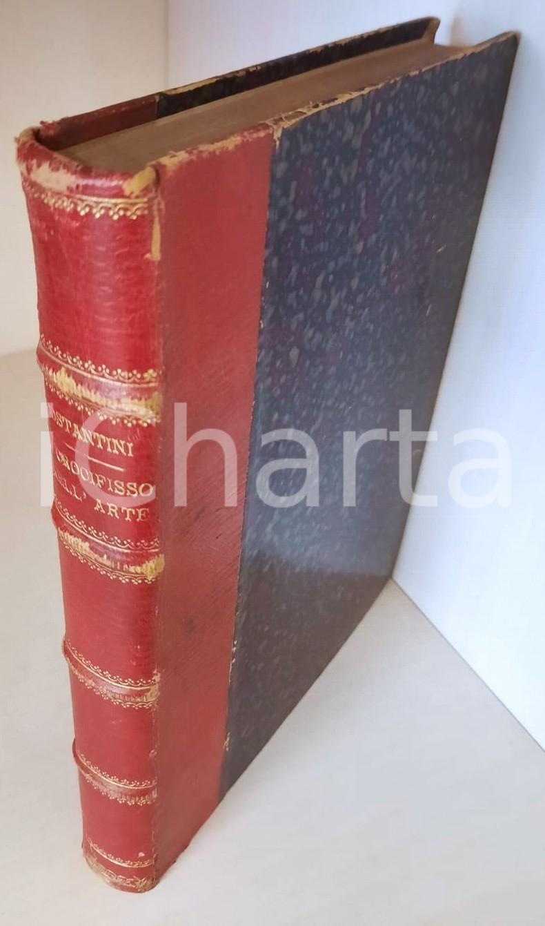 1911 Sac. Dott. C. COSTANTINI Il crocifisso nell'arte - Salesiana Editrice Legatura editoriale, con copertina rigida; titoli dorati al dorso.PAGINE: 191EDITORE: Salesiana Editrice - Firenze CONDIZIONI:FAIR/discreto buone condizioni interne, ma rosure evidenti in copertinaFORMATO: 19x25 cm originale e autentica 1