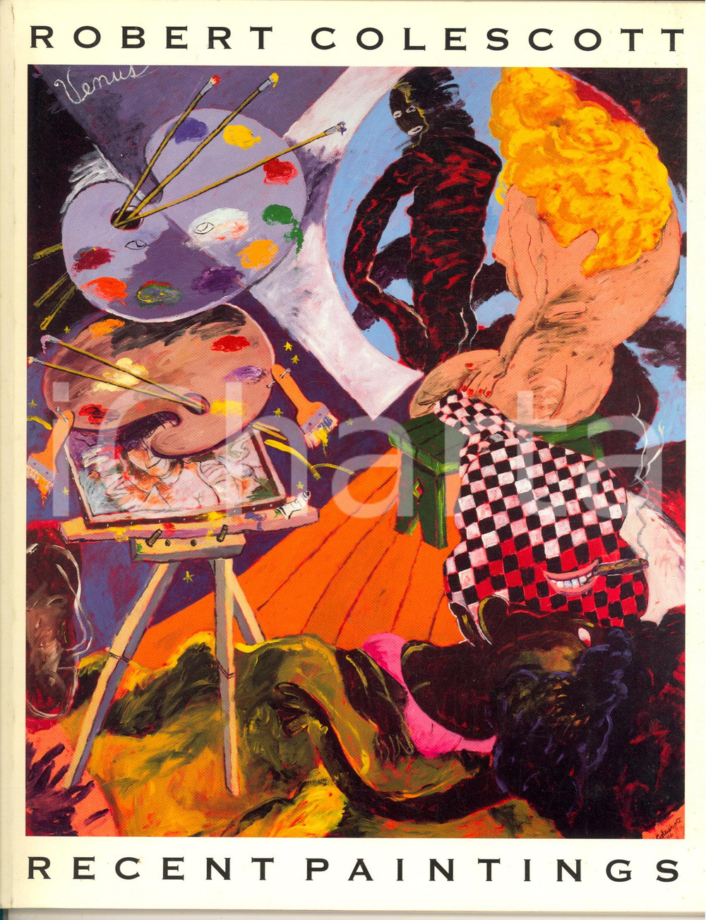 1997 BIENNALE DI VENEZIA - USA - Robert COLESCOTT Recent paintings *Catalogo Pubblicazione originale d'epoca, illustrata a colori.Si tratta del catalogo dell'esposizione di Robert Colescott al Padiglione USA della Biennale di Venezia.PAGINE: 56 CONDIZIONI:GOOD/buono minime tracce d'usoFORMATO: 22x28 cm originale e autentica 1