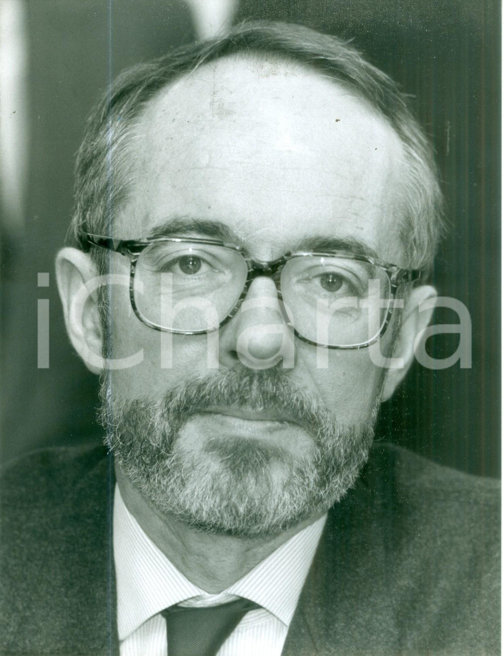 Fotografia d epoca originale 1991 PARIS Philippe MARCHAND Ministro degli Interni francese Foto 1 1