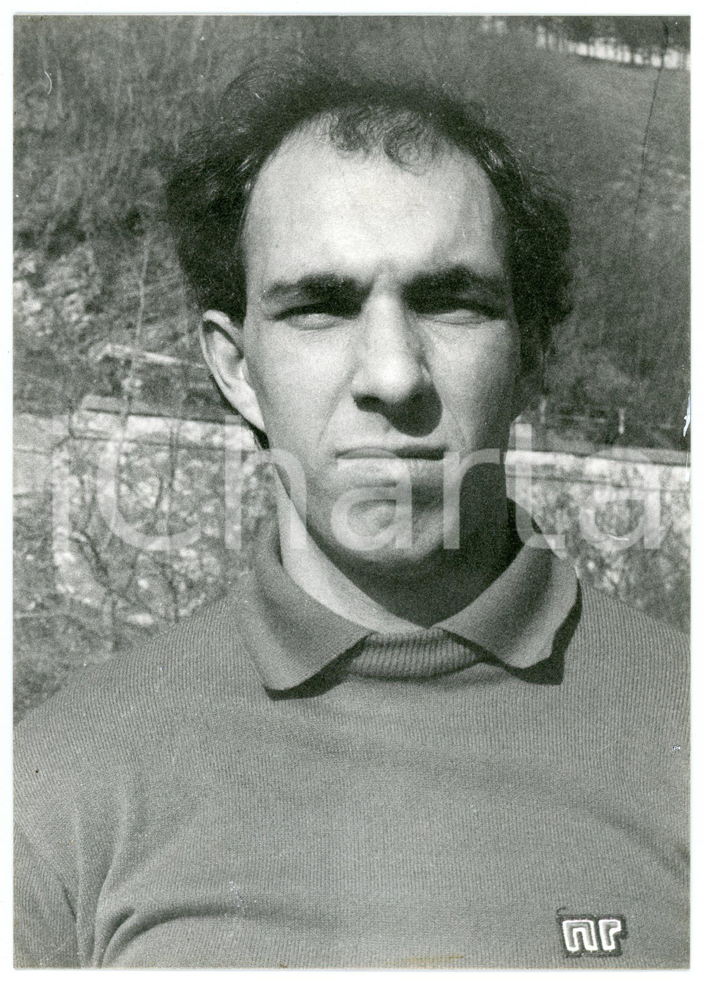 Fotografia d epoca originale 1984 DAVAGNA SOTTOCOLLE  ASD Ronchese  Massimo BALDASSARRE Foto CALCIO 12x17 1