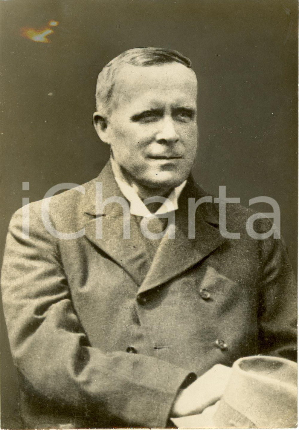 Fotografia d epoca originale 1929 LONDON William WEDGWOOD BENN at the Second NAVAL CONFERENCE Photo 1