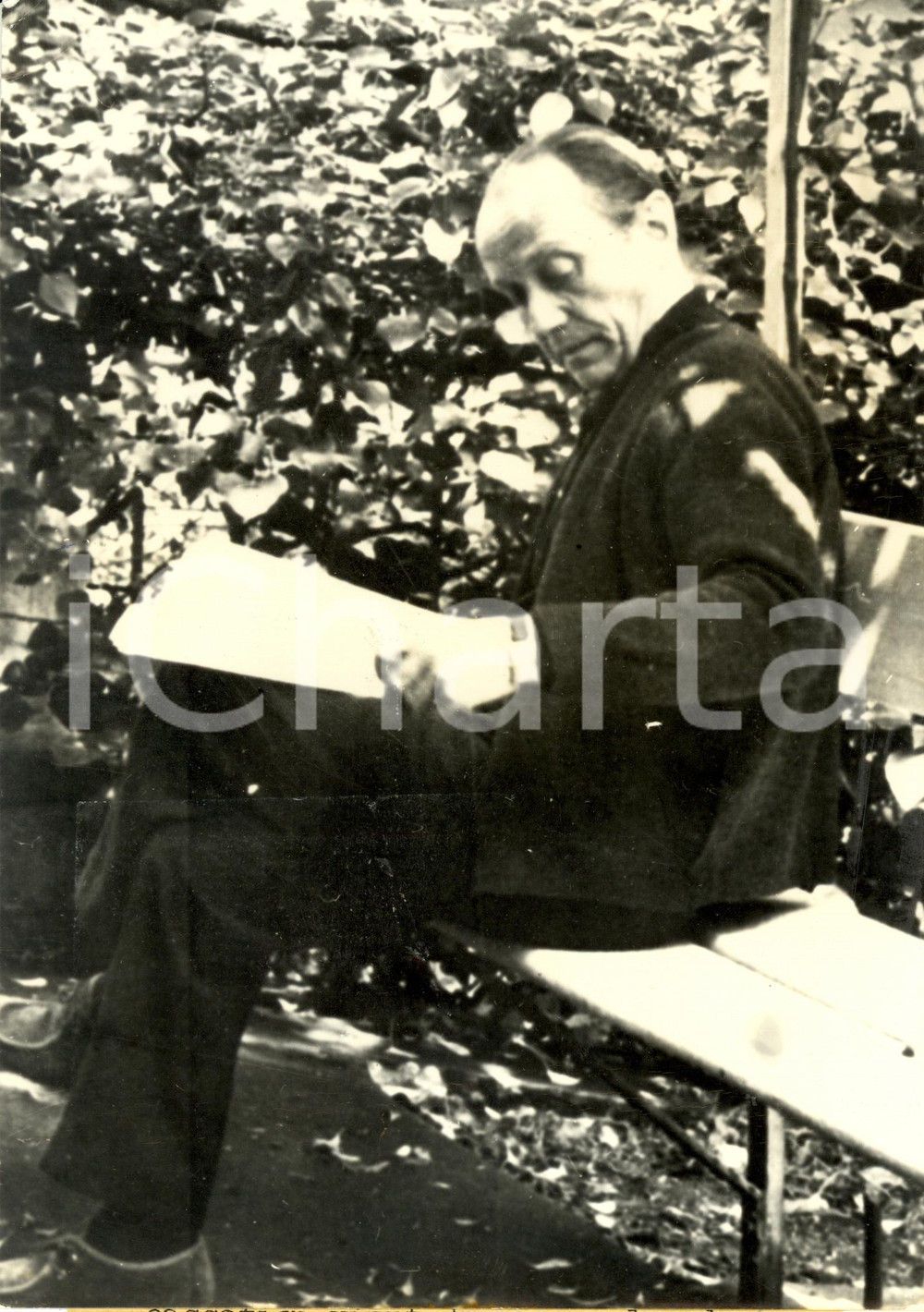 Fotografia d epoca originale 1975 FRANCIA Paul TOUVIER Milizia LIONE accusato collaborazionismo NAZISMO Foto 1