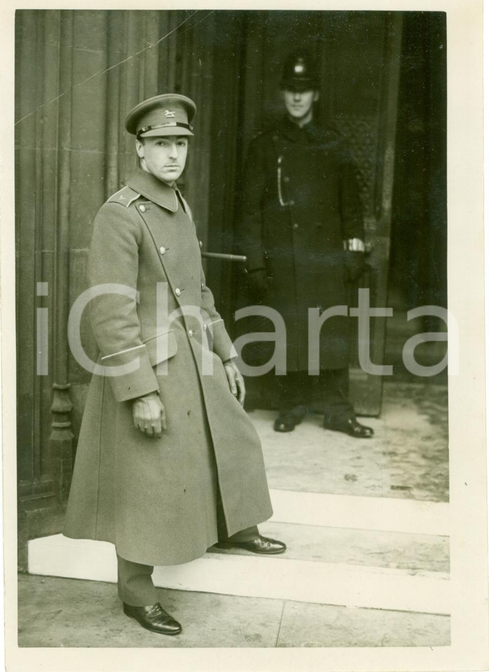 Fotografia d epoca originale 1940 LONDON UK WWII John PROFUMO il più giovane membro House of Commons FOTO 1