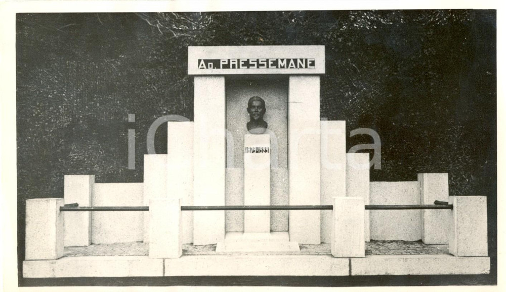 Fotografia d epoca originale 1937 SAINTLEONARDDENOBLAT Il monumento a Adrien PRESSEMANE Foto 2 1