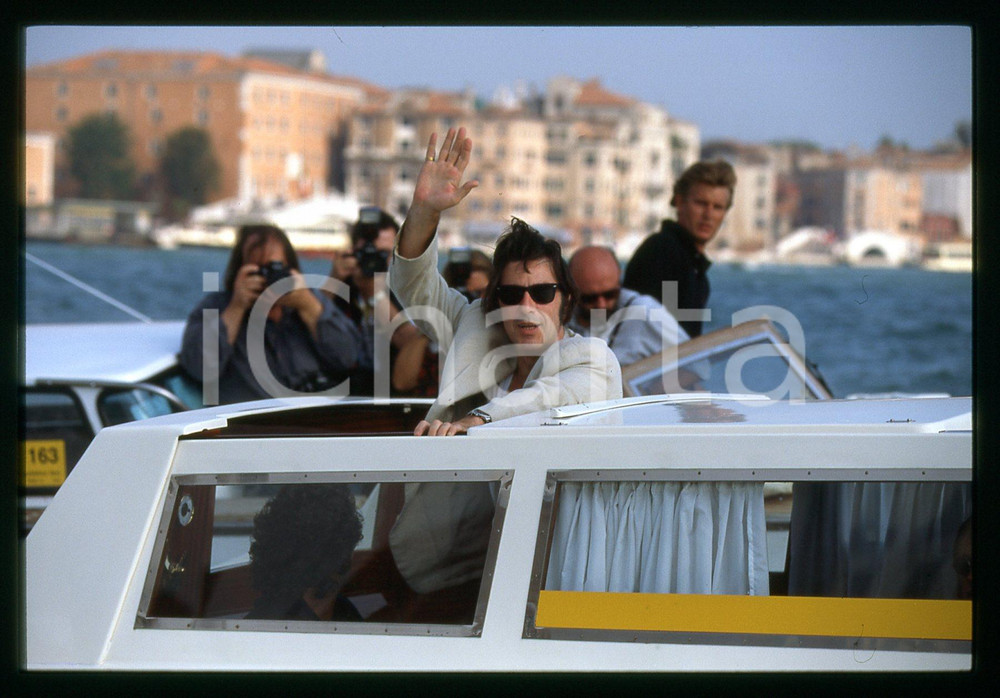 Fotografia d epoca originale 1994 VENEZIA Al PACINO alla Mostra del cinema 35mm VINTAGE SLIDE 1