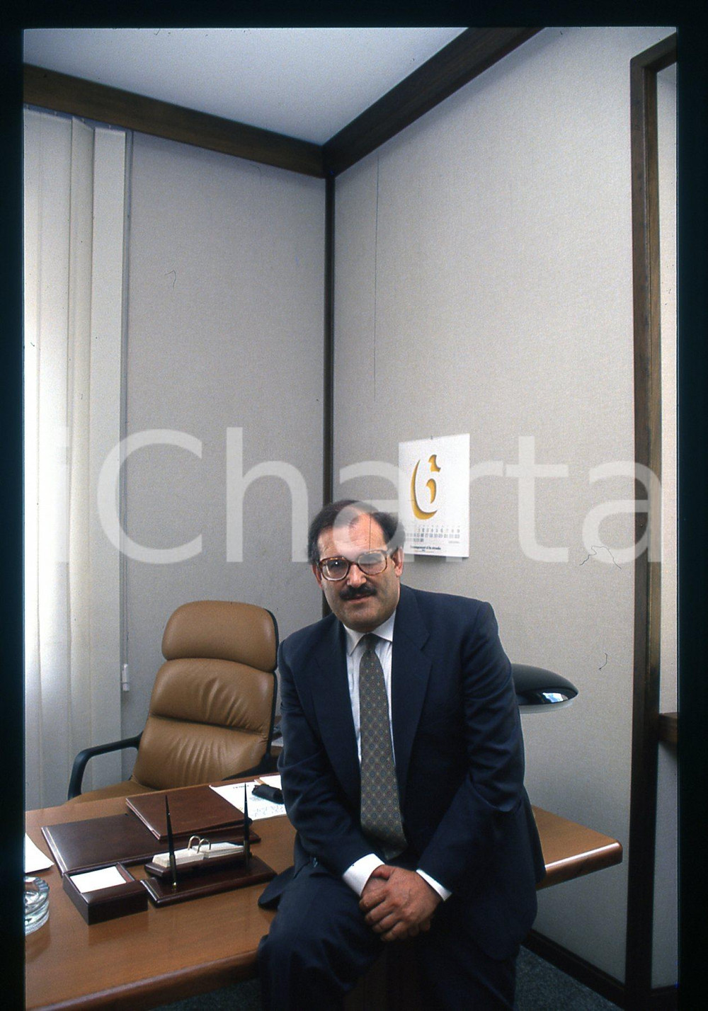 Fotografia d epoca originale 1990 ca MILANO  FINANZA  Bruno LOSITO 35mm VINTAGE SLIDE 4 1