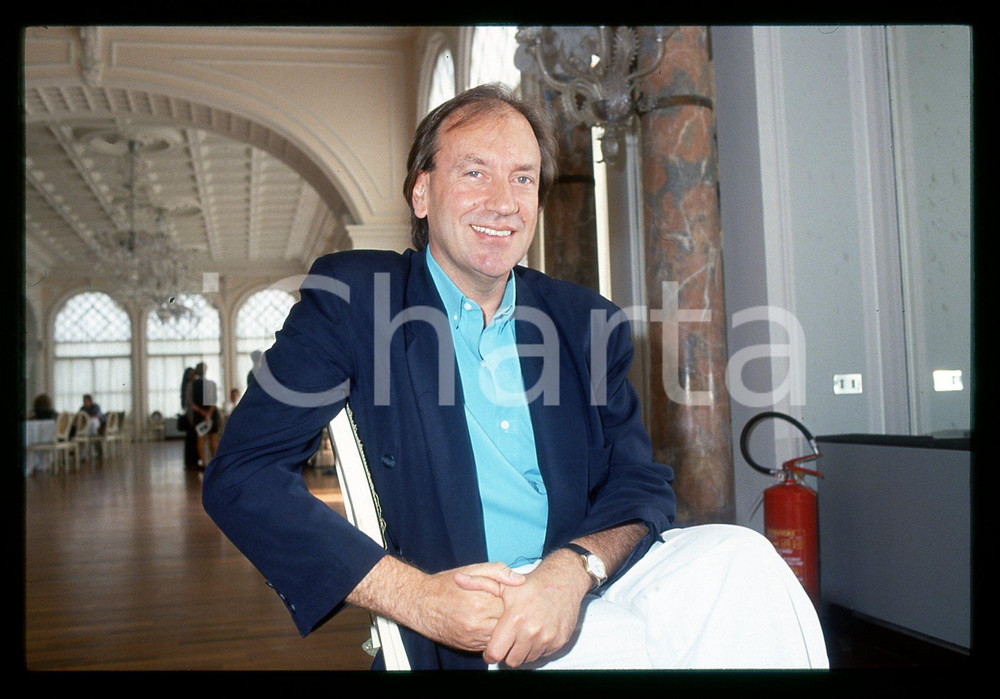 Fotografia d epoca originale 1992 Goran PASKALJEVIC al Festival Cinema di VENEZIA 35mm VINTAGE SLIDE 1