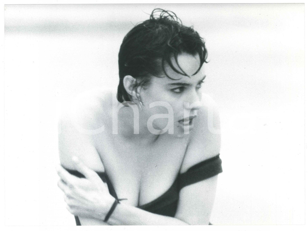 Materiale cinematografico d’epoca 1989 CINEMA Chimère  Béatrice DALLE Ritratto dell attrice  Foto 24x17 cm 2 1