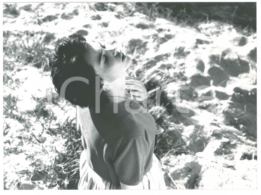 Materiale cinematografico d’epoca 1989 CINEMA Chimère  Béatrice DALLE Ritratto dell attrice  Foto 24x17 1 1