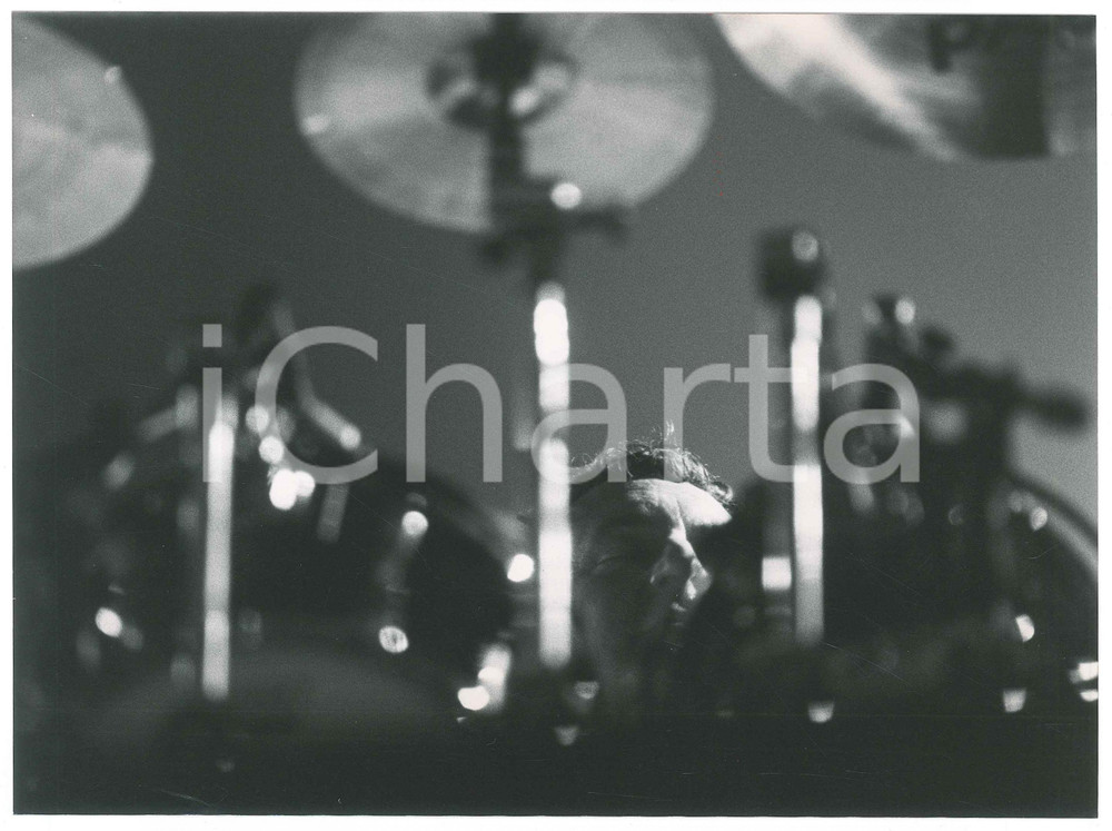 Fotografia d epoca originale 1988 LONDON WEMBLEY Concerto PINK FLOYD  Nick MASON 1 Foto 1