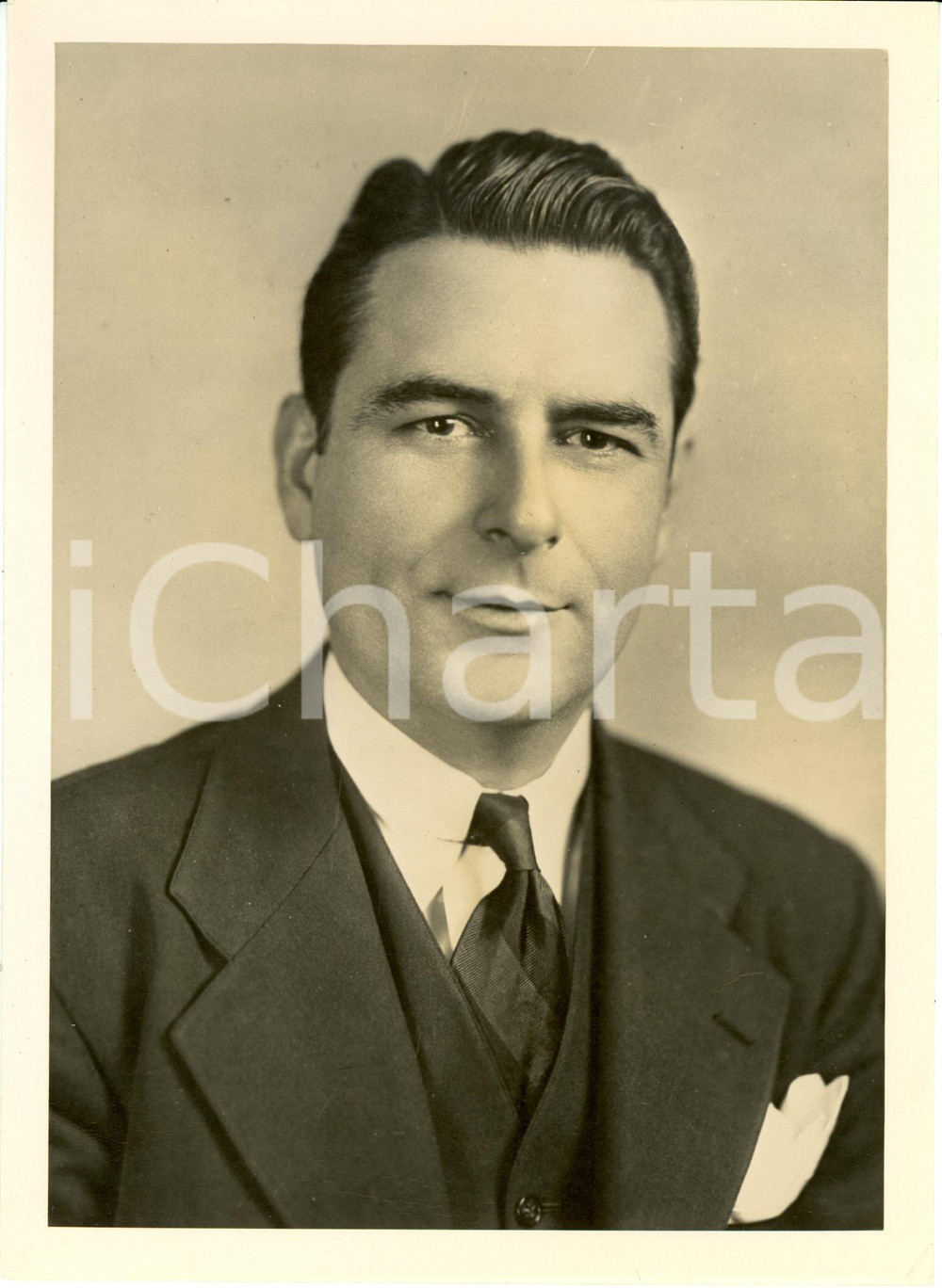 Fotografia d epoca originale 1945 ca USA John Emil PEURIFOY Assistant Secretary of State Photo 1