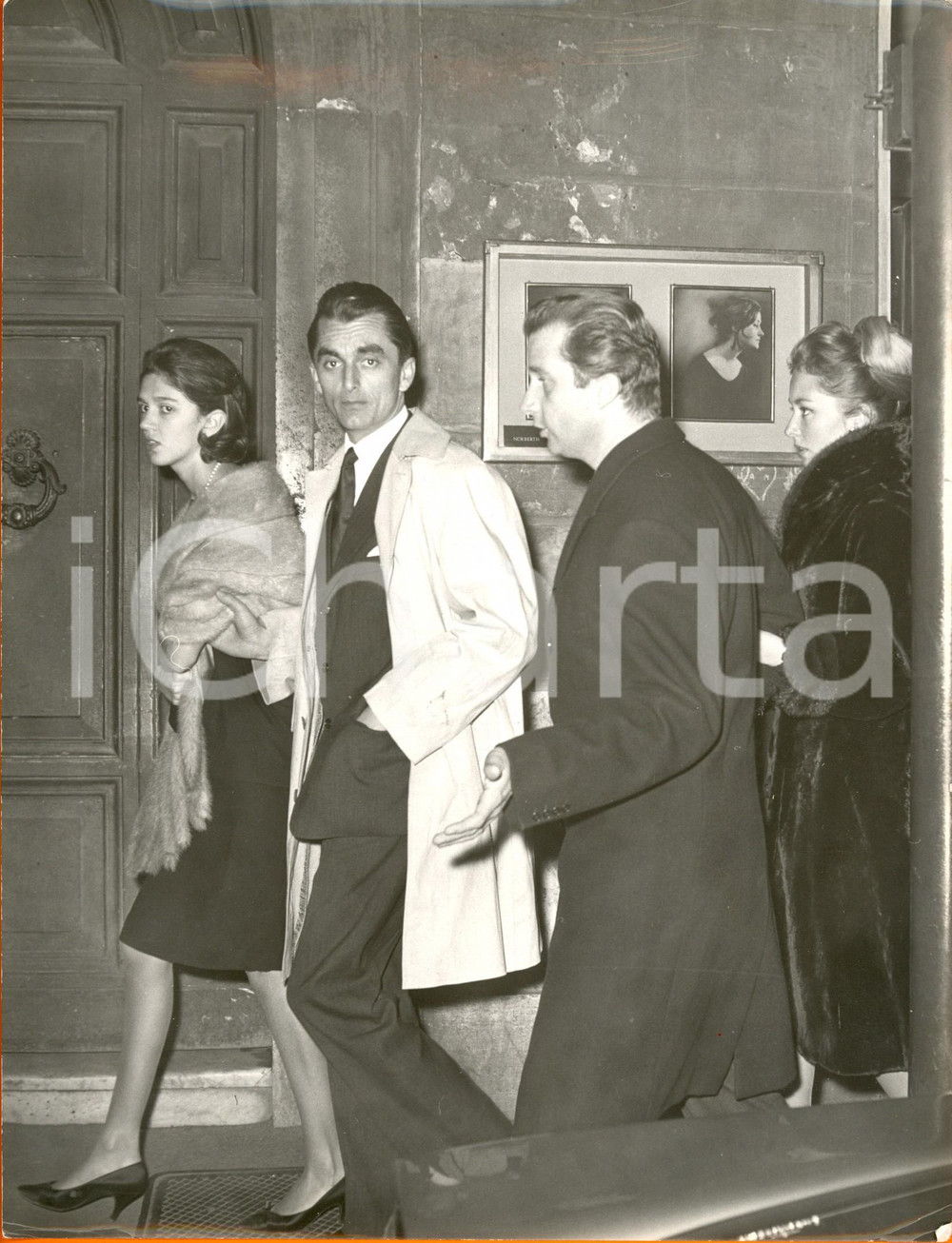Fotografia d epoca originale 1960 ca ROMA Paola e Alberto di LIEGI Rosa TASCA d ALMERITA e Antonello RUFFO 1 1