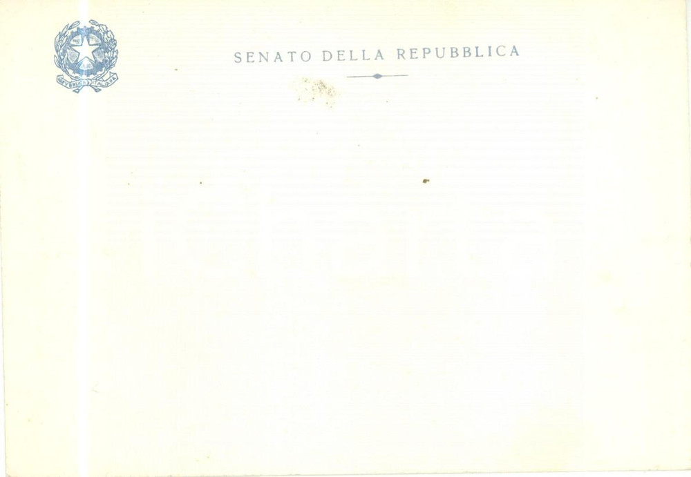 Cartolina originale da collezione 1955 ROMA Senato della Repubblica  Cartolina postale intestata NON COMPILATA 1